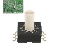 teasteam Interruttore RM3HAF-10 Interruttori Camma Rotanti 10 Posizioni per Lunii Ma Fabbrica Storie Interruttore encoder Rotativo con Maniglia 3: 3 per Lunii Scatola Storia Attrezzature Audio