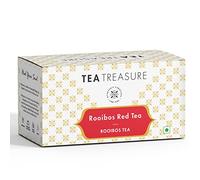 Teatreasure Rooibos Red Tea - Caffeine Free AntiiOxidents Rich South African Tea - 1 Teabox (18 Pyramid Tea Bags)