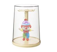 Teatrino Per Bambole | Rotazione a 360 Gradi Antipolvere,Vetrina Per Statuine E Per Peluche - per Bambini Collezionisti Figurine Giocattolo Casa Ufficio Comodino Collezione Protezione