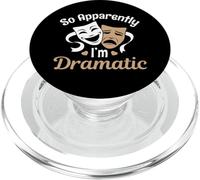 Teatro così apparentemente sono drammatico recitazione maschere attori PopSockets PopGrip per MagSafe