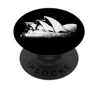 Teatro dell'Opera di Sydney Opera House Vintage Australia PopSockets PopGrip Adesivo
