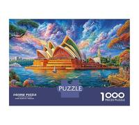 Teatro dell'Opera di Sydney Puzzle 1000 Pezzi, Jigsaw Puzzle Per Adulti E Ragazzi Dai 14 Anni in Su, Gioco Di Puzzle 38x26cm/1000pcs