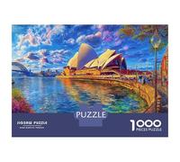 Teatro dell'Opera di Sydney Puzzle 1000 Pezzi - Jigsaw Puzzle Regali Per Adulti E Bambini, Gioco Di Sfida Intellettuale, 38x26cm/1000pcs