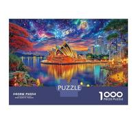 Teatro dell'Opera di Sydney Puzzle 1000 Pezzi, Puzzle Impossibile 1000 Pezzi, Gioco Di Sfida Intellettuale 70x50cm/1000pcs