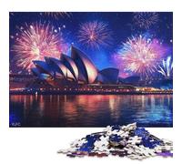 Teatro dell'Opera di Sydney Puzzle in Legnos 300 Pezzi Adulto Puzzle Regalo Per Amore E Amico Gioco Education Per Gioco Familiare Decorazione Interna Unica Stress Relief Toy 300pcs (40x28cm)