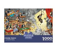 Teatro di Magia: Fallimento del Trucco Puzzle in Legno Impermeabile Puzzles Da 1000 Pezzi Regali Per Adulti Impossibili Per Decorazioni Domestiche