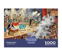 Teatro di Magia: Fallimento del Trucco Puzzle in Legno Impermeabile Puzzles Da 1000 Pezzi Regali Per Adulti Sfidanti E Rompicapo Giochi Di Impegnativi