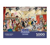 Teatro dietro le quinte Bedlam Puzzle in Legno Impermeabile DIY Puzzles Da 1000 Pezzi Regali Per Adulti Impossibili Giochi Educativi