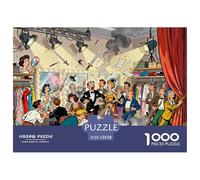 Teatro dietro le quinte Bedlam Puzzle in Legno Impermeabile Puzzles Da 1000 Pezzi Regali Per Adulti Sfidanti E Rompicapo Giochi Di Impegnativi