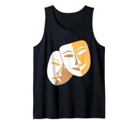 Teatro Drammatico Maschere Commedia e tragedia Canotta