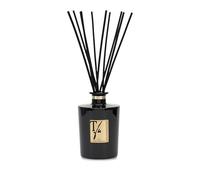 Teatro Fragranze Uniche Oro Luxury Collection 1500 ml diffusore con Bastoncini Vaso Nero Lucido