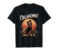 Teatro musicale retrò dell'Oklahoma Teatro di Broadway Maglietta