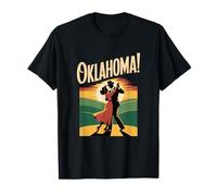 Teatro musicale retrò dell'Oklahoma Teatro di Broadway Maglietta