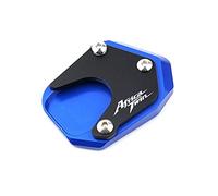 TEAUSA Misura for Africa Twin 750 XRV RD07 Africa Twin 750 Accessori moto Cavalletto in alluminio CNC Piede Estensione cavalletto laterale (Size : Blue)