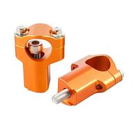 TEAUSA Morsetto riser manubrio CNC adatto for KTM 690 SMC/690 Enduro/R 790 Adventure/R 1290 Super Adventure R/S 2019-2022 1090/1190 Adventure R (Color : Orange)