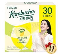 TEAZEN Kombucha Lemon 5g x 30EA Korean Combucha Lemon From Korea NUOVO