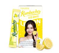 TEAZEN - Kombucha Limone - Bevanda Istantanea Probiotica al Tè - 10 Bustine - Se