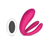 Teazers Couple Vibrator with Remote Pink