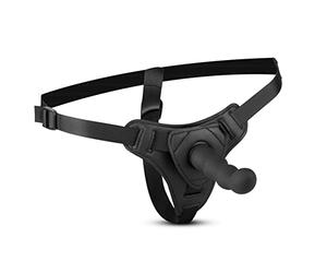 Teazers Strap On - Completare Strap On Impostato; Cintura Fallica Con Dildo - Per Uomo E Donna Con Cinghie Regolabili, Nero, 0.34 Metro