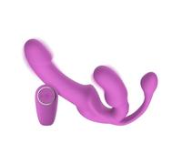 Teazers - Strapless Strap-On con plug anale - rosa