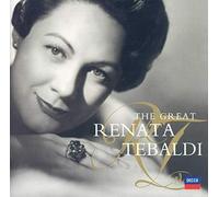 Tebaldi Renata (Soprano) - The Great Renata Tebaldi (O Mio Babbino Caro,Vissi D'Arte,Con Onor Muore )