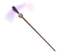Tebinzi Bastone Magico della Pietra preziosa di Cosplay,Foto Prop Bacchetta Magica Bacchette magiche da Mago - Collezione Photo Prop Gemstone Professor Wand for