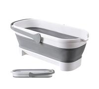 Tebinzi Secchio Pieghevole per La Pulizia | Pratico Cestino Rettangolare Pieghevole | Design Pieghevole E Portatile per Una Facile Conservazione E Trasporto per La Pulizia di, Pulizia della Casa