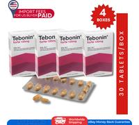 Tebonin Forte 120mg EGb 761 - 4 scatole (30 compresse ciascuna) | Ginkgo Bilo...