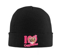TEBTRGK Amo Capybaras Cappello Autunno Skullies Berretti Caldo cap Femminile Maschile Lavorato A Maglia Caps