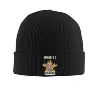TEBTRGK Limone Pronto per Andare Sum 41 Band Beanie Cappelli SUM41 Punk Cappello Lavorato A Maglia Hippie Caldo Femminile Maschile Caps Hip Hop Bonnet Cappelli Regalo