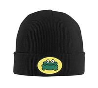 TEBTRGK Parappa Il Rapper Bonnet Cappelli Carino Cartone Animato Rana Skullies Berretti Femmina Maschio Casual Caldo Morbido Beanie Cappelli Sport all'Aria Aperta