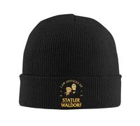 TEBTRGK Statler e Waldorf Uffici Legali Merch Caldo Maglia Cuff Beanie per Le Donne Uomini Lavorato A Maglia Skull cap Bonnet Cappelli