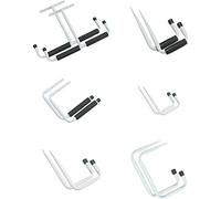 Tec Hit 113866 Assortimento 12 Ganci Garage, Acciaio