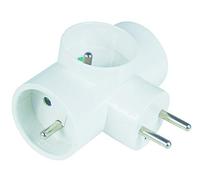 TEC HIT 120402 Tripli 3X16A Box 20 Pezzi, Bianco