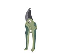Tec Hit 891047 - Forbici da potatura, 20 cm, colore: Verde