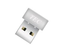 TEC TE-FPA3 - Lettore di impronte digitali mini USB compatibile con Windows 11 e 10, scanner biometrico touch Speedy Matching a 360° per accesso senza password e crittografia dei file