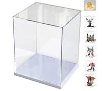 Teca Espositiva Acrilico 3mm Vetrina Trasparente Rinforzata per Lego Project Hail Mary 11389 10302 Optimus Prime 71834 71846 Mech 76453 43244 42652 10350 10312 Collezionismo, Bianco Interno 30x30x40cm