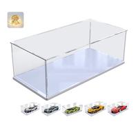 Teca Espositiva Acrilico Plexiglass 3mm per LEGO 42172 McLaren P1 1:8 Auto