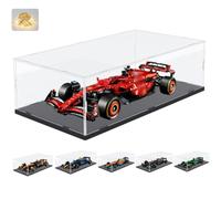Teca Espositiva Acrilico Plexiglass 3mm per LEGO 42207 F1 Ferrari SF-24 1:8