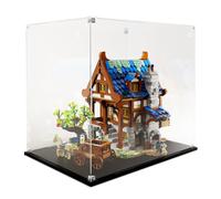 TECA ESPOSITORE PER LEGO 21325 BLACKSMITH 10298 VESPA 125 MODELLISMO 38x28x35