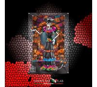 TECA IN PLEXIGLAS ACRILICO - DISPLAY - TECA PER SET LEGO® 21372 - LA CATRINA