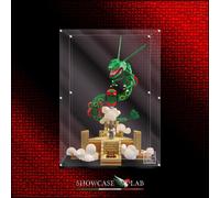 TECA IN PLEXIGLAS ACRILICO - DISPLAY - TECA PER SET LEGO® 72168 - RAYQUAZA