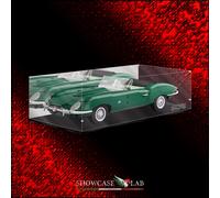 TECA IN PLEXIGLAS ACRILICO - SHOWCASE - TECA SET LEGO® 11381 JAGUAR E - TYPE