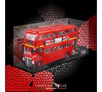 TECA IN PLEXIGLASS ACRILICO - DISPLAY - PER SET LEGO® 10258 - LONDON BUS