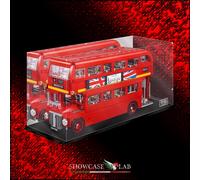 TECA IN PLEXIGLASS ACRILICO - DISPLAY - PER SET LEGO® 10258 - LONDON BUS
