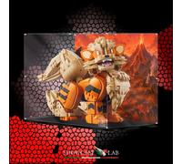 TECA IN PLEXIGLASS ACRILICO - DISPLAY - PER SET LEGO® 72160 | POKÉMON - ARCANINE