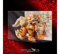 TECA IN PLEXIGLASS ACRILICO - DISPLAY - PER SET LEGO® 72160 | POKÉMON - ARCANINE