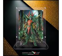 TECA IN PLEXIGLASS ACRILICO-SHOWCASE-PER 5 SAMURAI TROOPERS- BANDAI-SENTINEL-KRA
