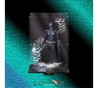 TECA IN PLEXIGLASS ACRILICO-SHOWCASE-PER BATMAN HOT TOYS-DOLL1/4-THE DARK KNIGHT