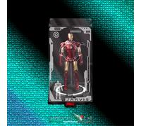 TECA IN PLEXIGLASS ACRILICO-SHOWCASE-PER IRON MAN 1/3 DE AGOSTINI-MARK 3 -HT24